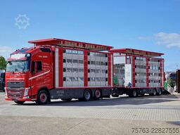 Volvo FH 13.500 6x2 - Livestock 4 deck Finkl + Finkl ...