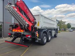 MAN TGS 28.440 6x4-4 BL 2-Seitenkipper Fassi F235 Kran