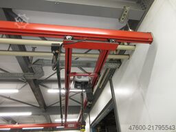 Demag Portalkran KBK 1000KG Kettenzug Hochgezogenes Fahrwerk Maße 7x6m