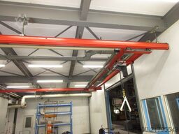Demag Portalkran KBK 1000KG Kettenzug Hochgezogenes Fahrwerk Maße 7x6m