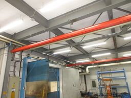 Demag Portalkran KBK 1000KG Kettenzug Hochgezogenes Fahrwerk Maße 7x6m