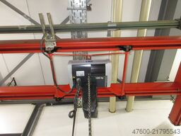 Demag Portalkran KBK 1000KG Kettenzug Hochgezogenes Fahrwerk Maße 7x6m