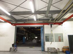 Demag Portalkran KBK 1000KG Kettenzug Hochgezogenes Fahrwerk Maße 7x6m
