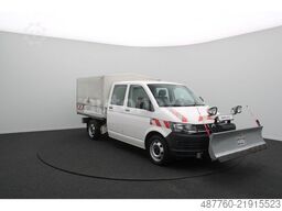 VOLKSWAGEN T6 DoKa 4Motion *Winterdienst* Schild+Streuer+AH