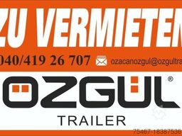 OZGUL TRAILER 20 Fuß Blatgefedert