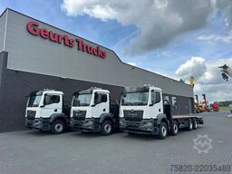 MAN TGS 35.520 8X2 OPRIJWAGEN/MACHINE TRANSPORTER/P...