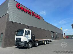 MAN TGS 35.520 8X2 OPRIJWAGEN/MACHINE TRANSPORTER/P...