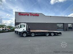MAN TGS 35.520 8X2 OPRIJWAGEN/MACHINE TRANSPORTER/P...