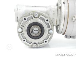  HEW / Miksch RF71L/4-B4 Motor SN:549765 mit Miksch RMI40F1 Winkelgetriebe