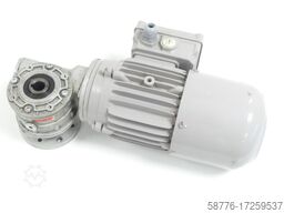  HEW / Miksch RF71L/4-B4 Motor SN:549765 mit Miksch RMI40F1 Winkelgetriebe