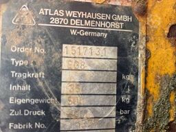 Atlas Zweischalengreifer mit Verlängerung / Greifer 2019