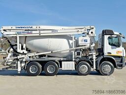 MERCEDES-BENZ AROCS 3743 * Betonpumpe + FUNK * 8x4 * TOP