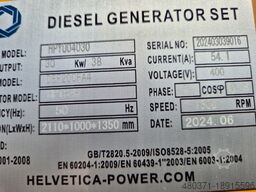 HELVETICA POWER‼️30KW/38KVA HPYU04030ASR Euro5