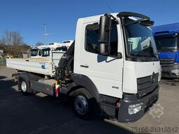 MERCEDES-BENZ ATEGO 816 Kipper 3-Seiten*KRAN HIAB X 078*2xAHK
