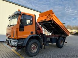 IVECO 140 E 24 Allrad 4x4 Single bereift Kran Atlas