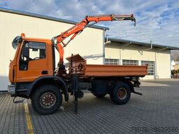 IVECO 140 E 24 Allrad 4x4 Single bereift Kran Atlas
