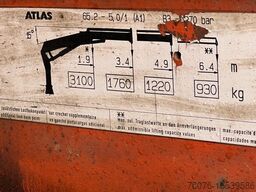 IVECO 140 E 24 Allrad 4x4 Single bereift Kran Atlas