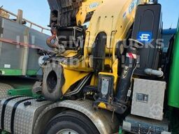 DAF CF 510 /8X4/ 40m Kran Effer + Man basket+Lowbed