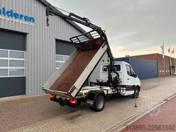 Mercedes-Benz 513 CDI, Crane Hiab 022-2 kipper