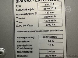 Spänex SMU25 mit FU