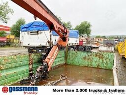  Abrollcontainer mit Flügeltüren & Atlas Kran AK