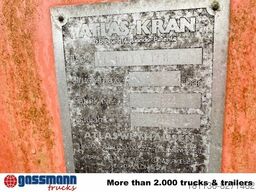  Abrollcontainer mit Flügeltüren & Atlas Kran AK