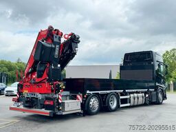 SCANIA R560 B 6x2-4 Containerpritsche/FASSI F545RA.2.28