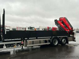 MERCEDES-BENZ ACTROS 2548/CONTAINERPRITSCHE/KRAN FASSI F545