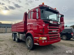 Scania R580 6x4 Tipper truck. Comes with new EU approval.