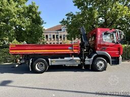 Mercedes-Benz Atego 1218 Kipper + Kran MKG HLK 76/Eu6/157tkm