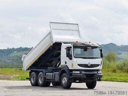 RENAULT KERAX 410* KIPPER 5,20 m + BORDMATIC / 6x4