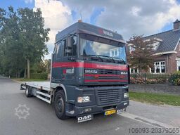 DAF 95.380 Spacecab, Handgeschakeld, oprijbak. Euro 3