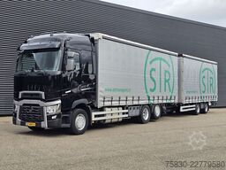 Renault T480 6x2 / COMBI / HEFDAK / SCHUIFDAK / LAADKLEP