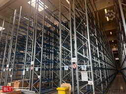 SSI Schäfer PR600 – 14,10 lfm Höhe 7,50m, Boden + 4, Fachlast: 3500kg