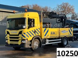 SCANIA G280 4x2 Pritsche Atlas Heckladekran, Steinzange
