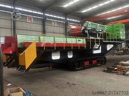 MINGYUAN Crawler mobile roller screener MYC1500x6000F4000 Soil stone separator