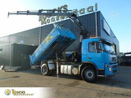 Volvo FM 9.340 + HIAB 122 E4 + TIPPER + MANUAL