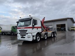 Iveco 340X51Z X-Way 8x4 Hiab / Swiss-Vehicle