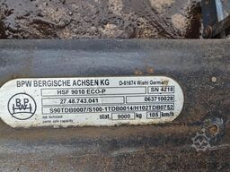 BPW HSF 9010 ECO-P |TRAILER AXLE DRUM.