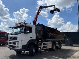 Volvo FM 330 EEV + 6x4 front traction + HMF 1244 + EU...