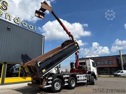 Volvo FM 330 EEV + 6x4 front traction + HMF 1244 + EU...