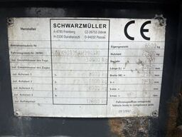 SCHWARZMüLLER KIPPMULDE K-SERIE, ROLLPLANE LIFTACHSE,  45 M3