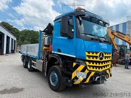 MERCEDES-BENZ 2751 Arocs Pritsche + Kran Retarder Motorschaden