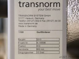 Transnorm 1100 7290 x 600 mm