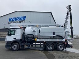 MERCEDES-BENZ AROCS 2546 6x2 / Sauger KRÜGER SSP 14-1 AK