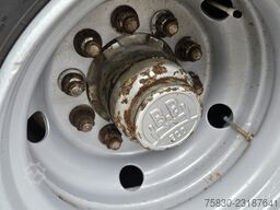 EKW KUIP / LOWBED / STEERING AXLE / TIEFBETT