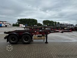 Krone 2-assig 20FT chassis, BPW + trommel, luchtverin...