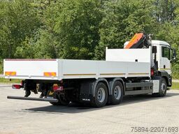 MAN TGS 26.360*PRITSCHE 7,60m *6x4 * KRAN/ FUNK