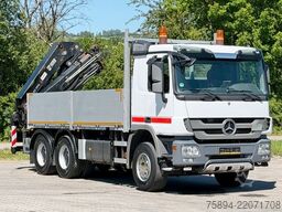 MERCEDES-BENZ ACTROS 2641 * HIAB 322 EP-3 HIPRO+FUNK / 6x4