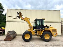 CATERPILLAR 914G / Schaufel+ Gabel / Deutsche Maschine